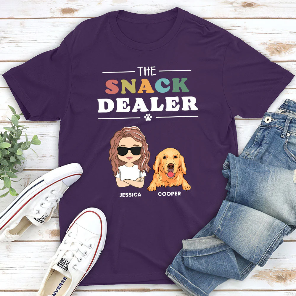 The Snack Dealer - Personalized Custom Premium T-shirt - Image 7
