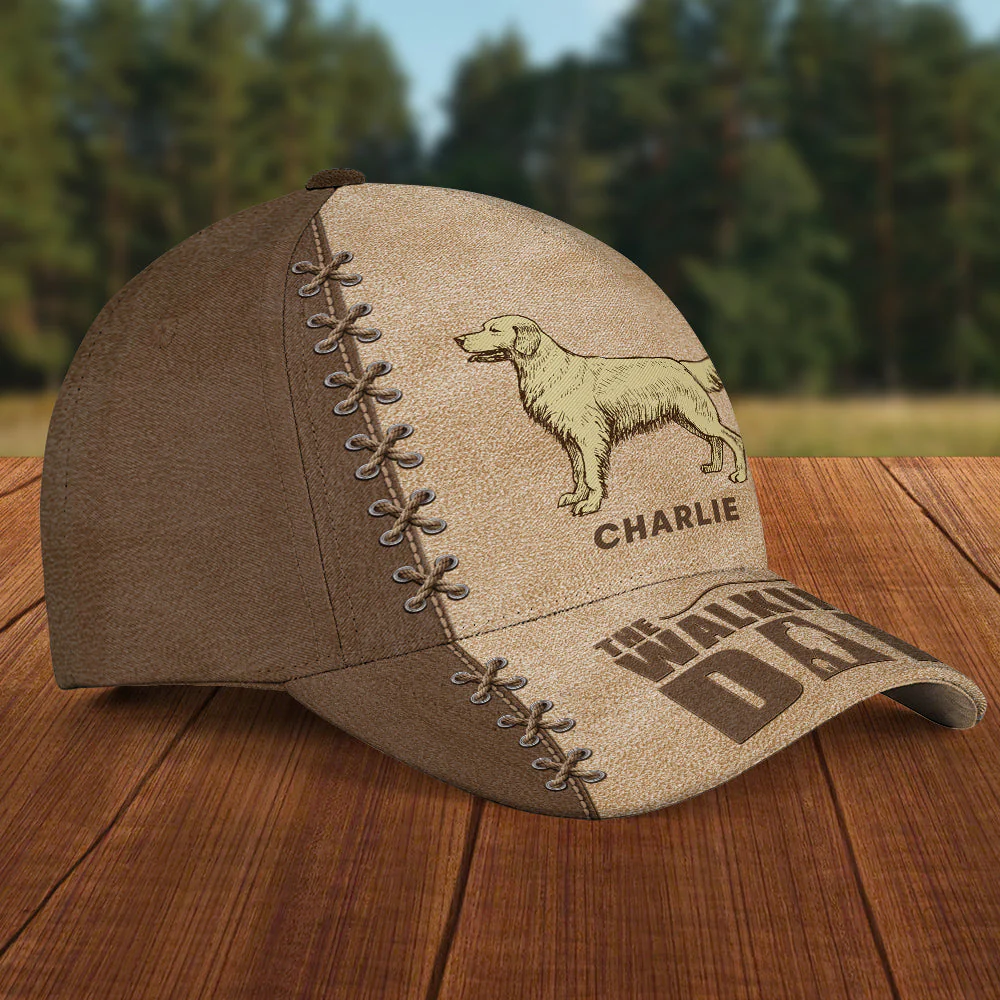 The Walking Dad Verion 3 - Personalized Custom Cap - Image 5