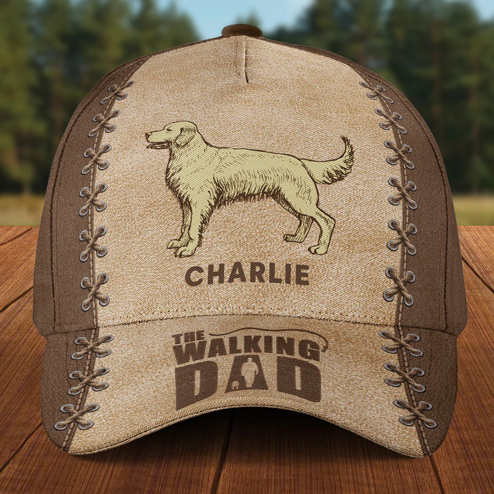 The Walking Dad Verion 4 - Personalized Custom Cap - Image 2
