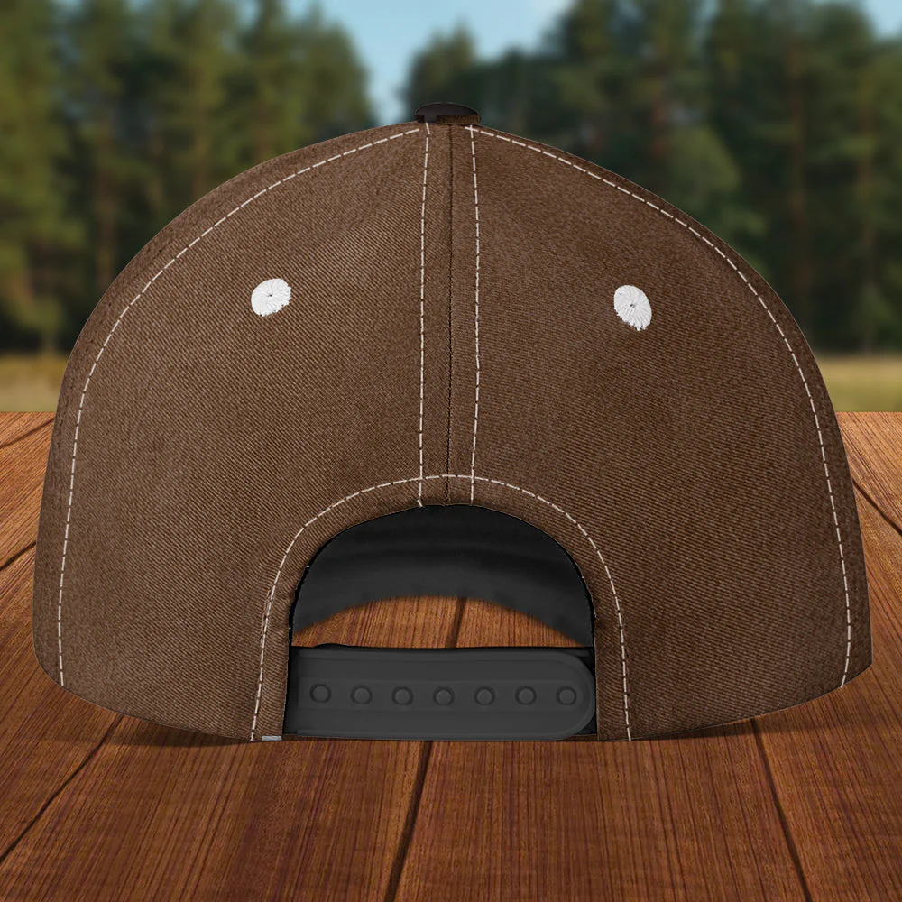 The Walking Dad Verion 4 - Personalized Custom Cap - Image 3