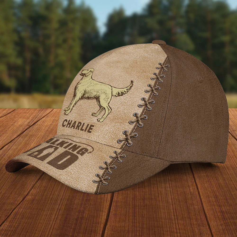 The Walking Dad Verion 4 - Personalized Custom Cap - Image 4