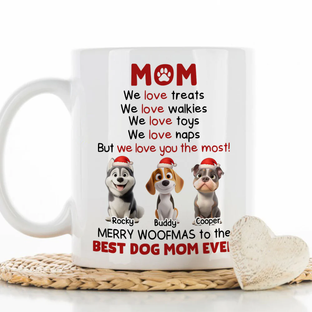 The Woofmas Wonder - Personalized Custom Coffee Mug - Image 5