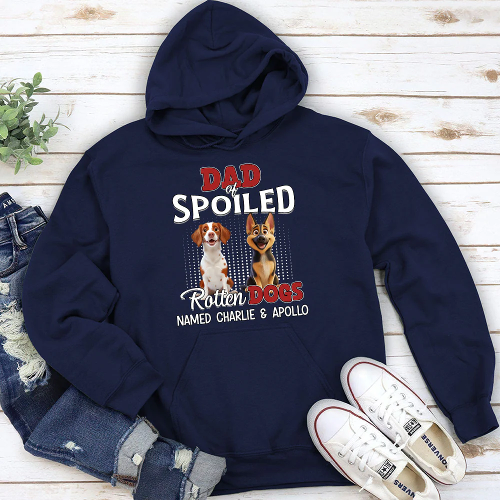 Thinking About My Spoiled Baby Official - Personalized Custom Hoodie - Image 2