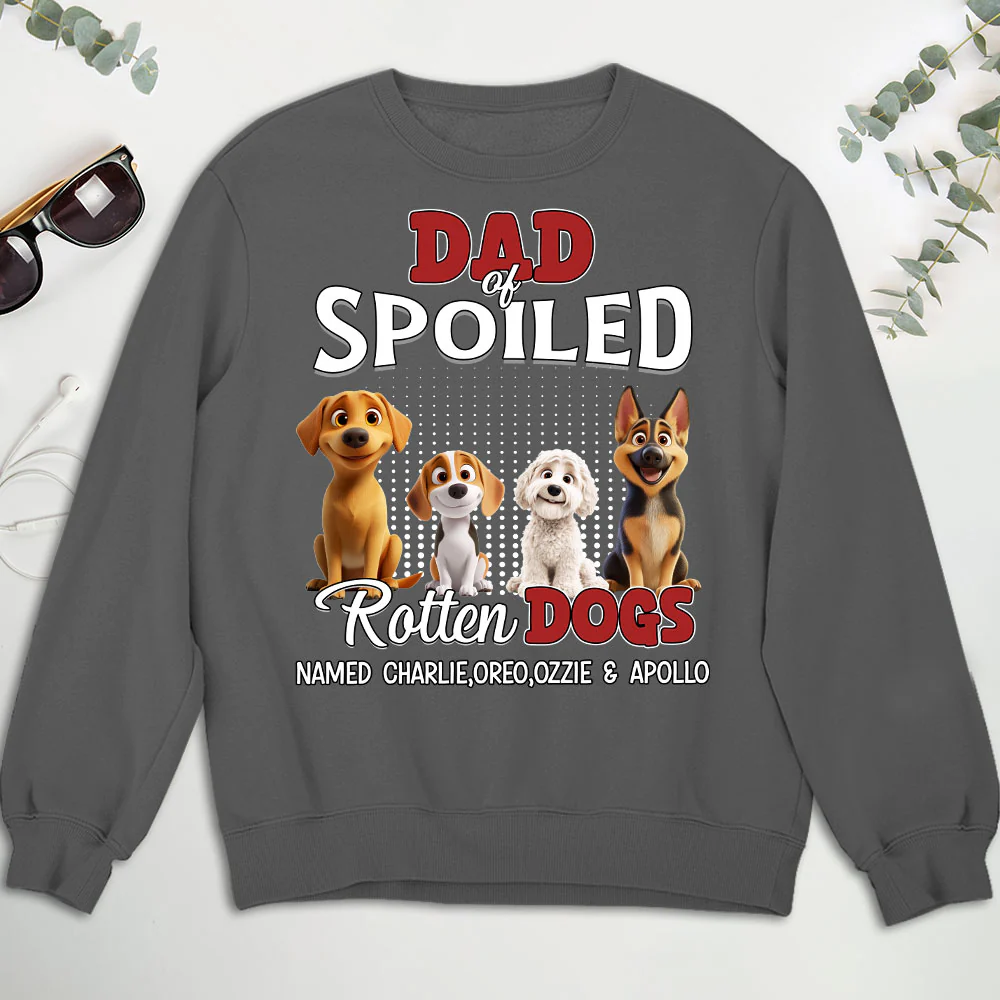 Thinking About My Spoiled Baby Official - Personalized Custom Sweatshirt - Image 4