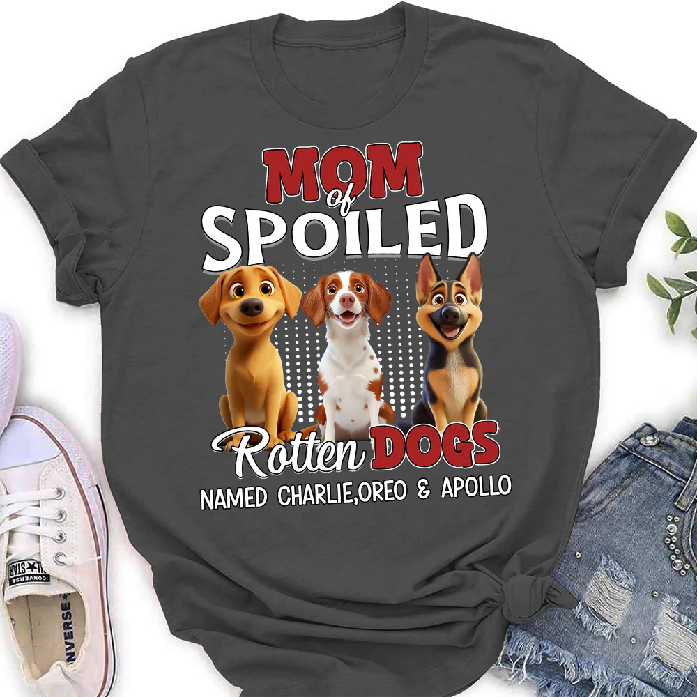 Thinking About My Spoiled Baby Official - Personalized Custom Women's T-Shirt - Image 5