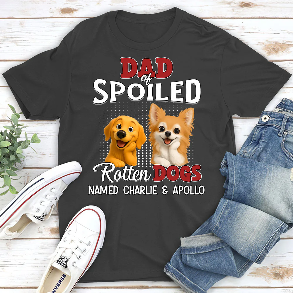 Thinking About My Spoiled Baby - Personalized Custom Unisex T-Shirt - Image 4