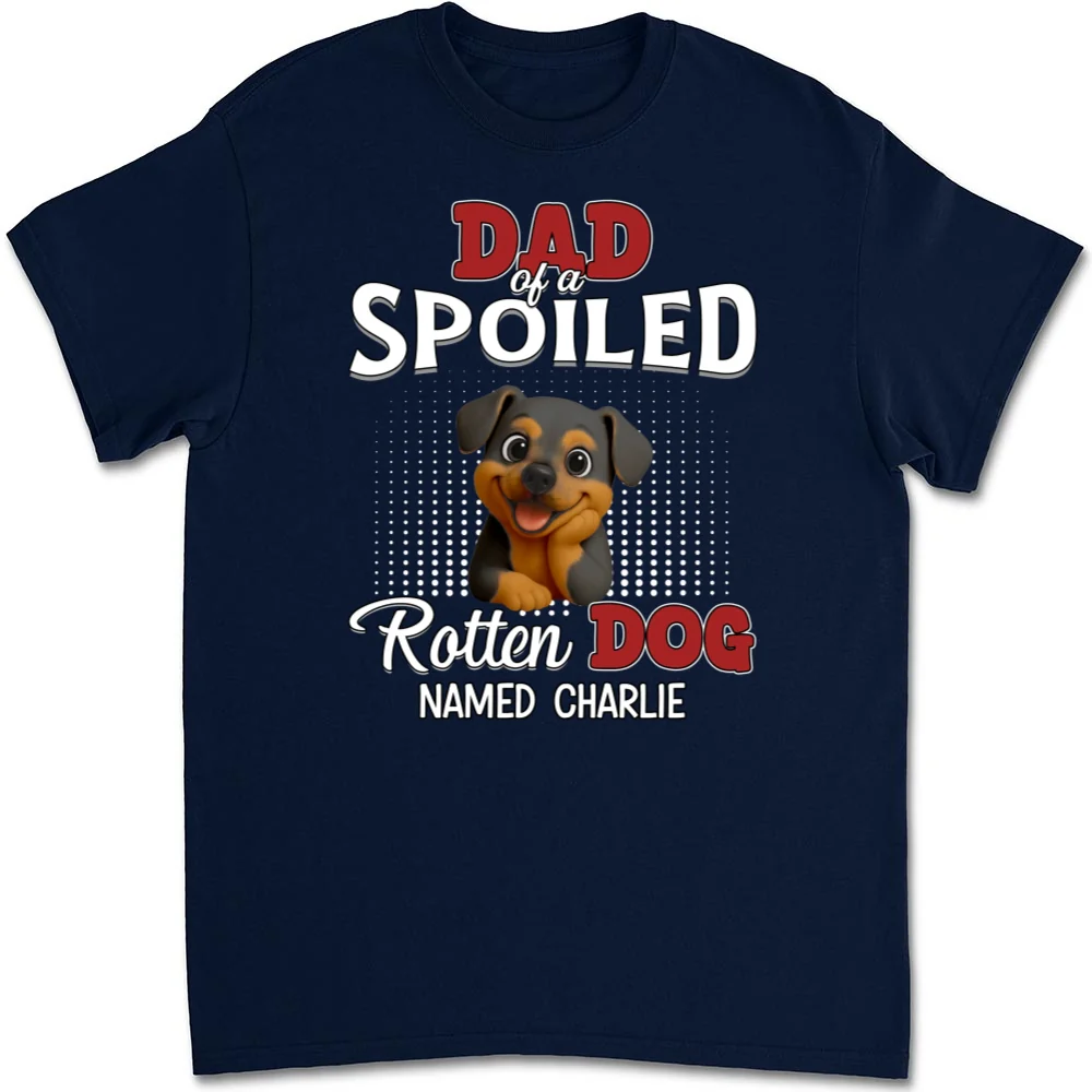 Thinking About My Spoiled Baby - Personalized Custom Unisex T-Shirt - Image 7