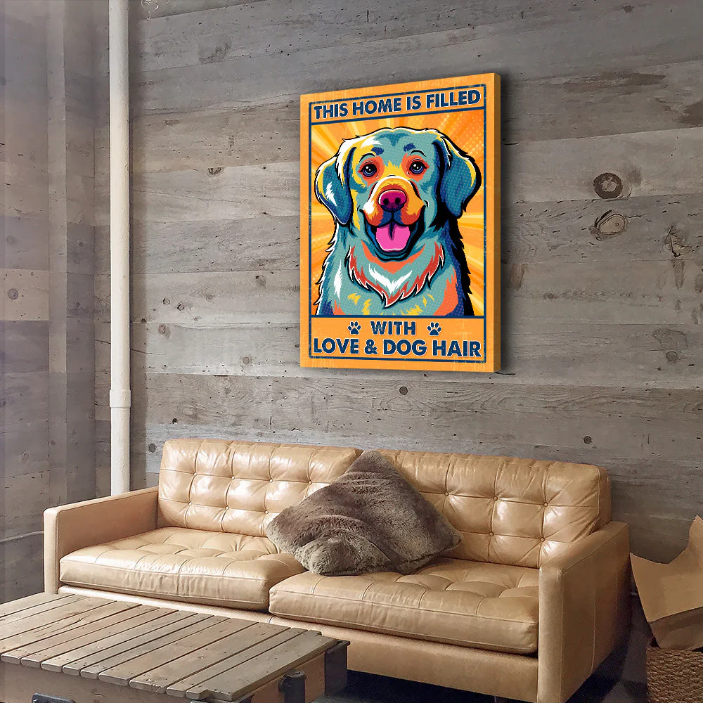 This Home Is Filled With Dog 3 - Canvas Print - Image 3