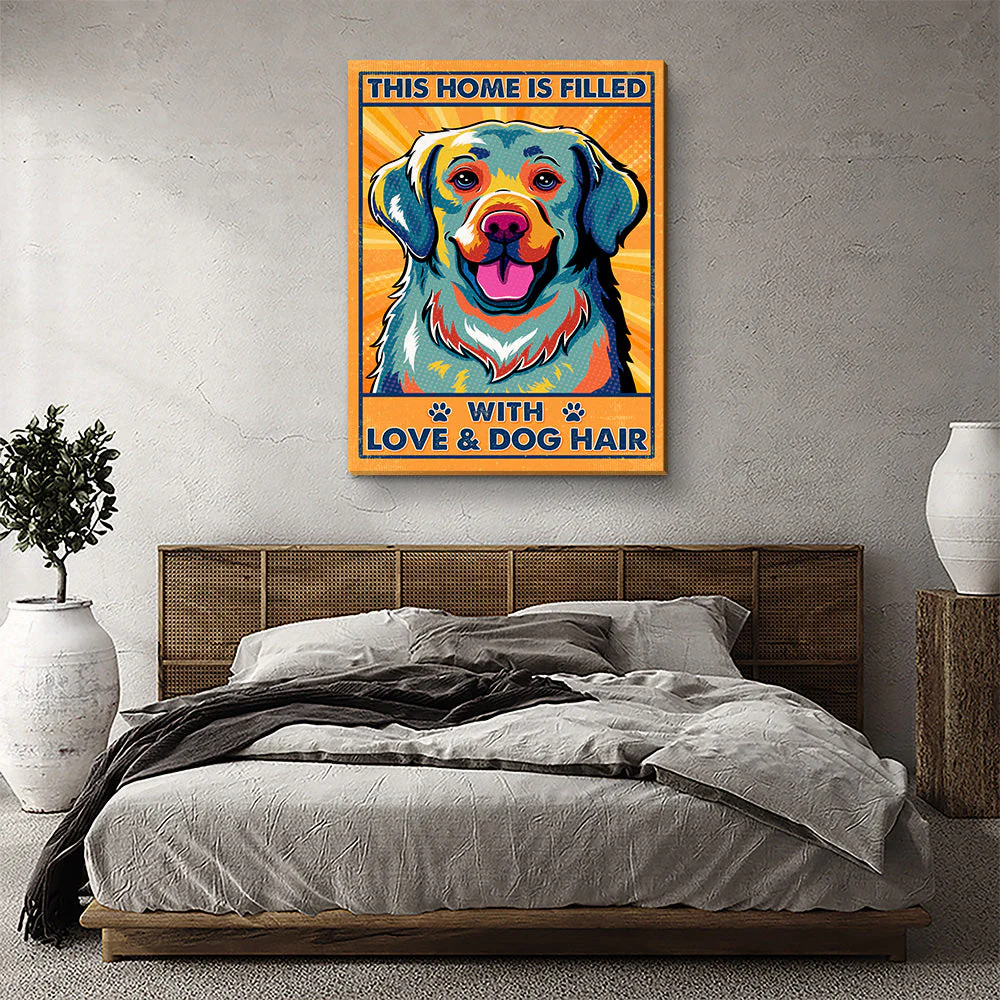 This Home Is Filled With Dog 3 - Canvas Print - Image 4