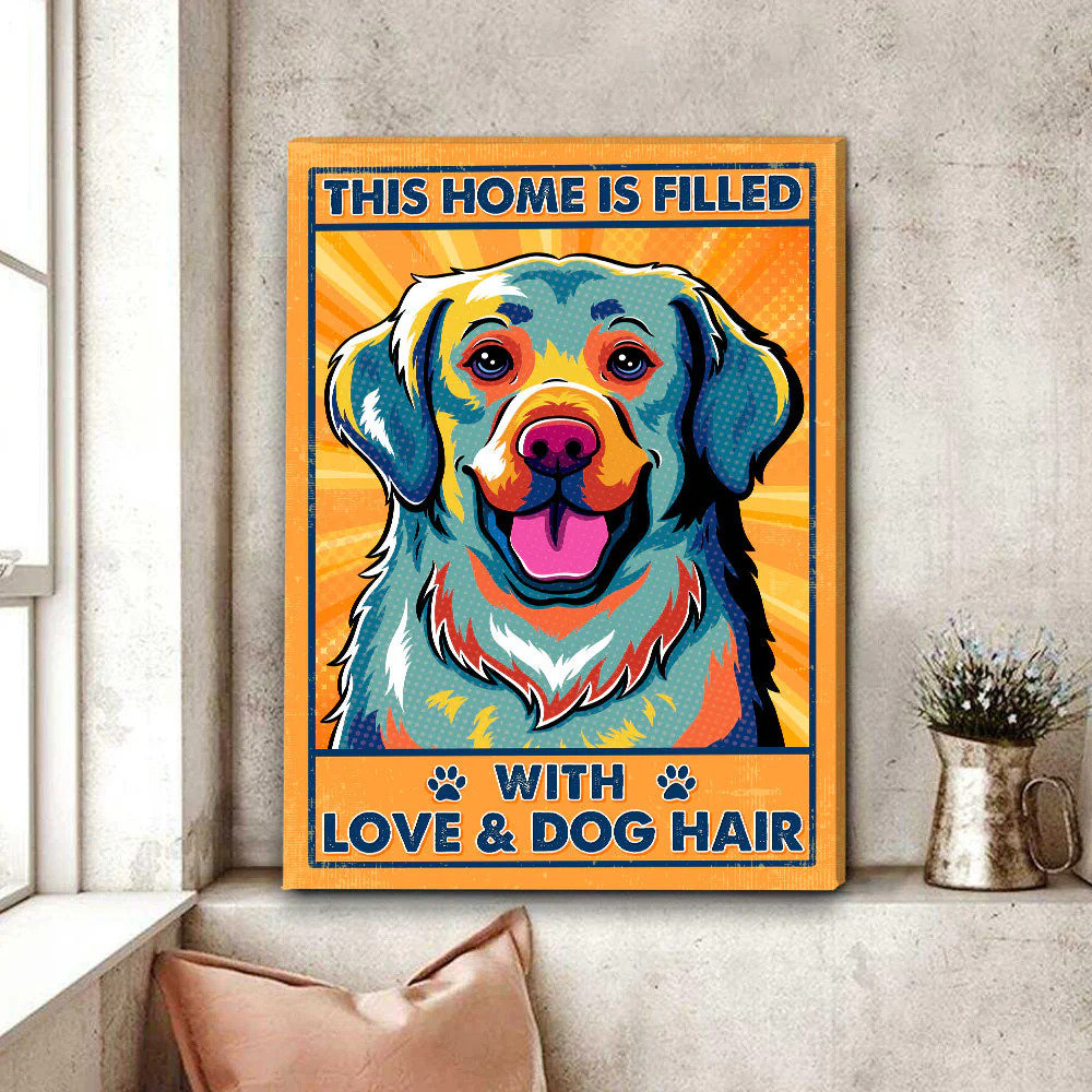 This Home Is Filled With Dog 3 - Canvas Print - Image 5