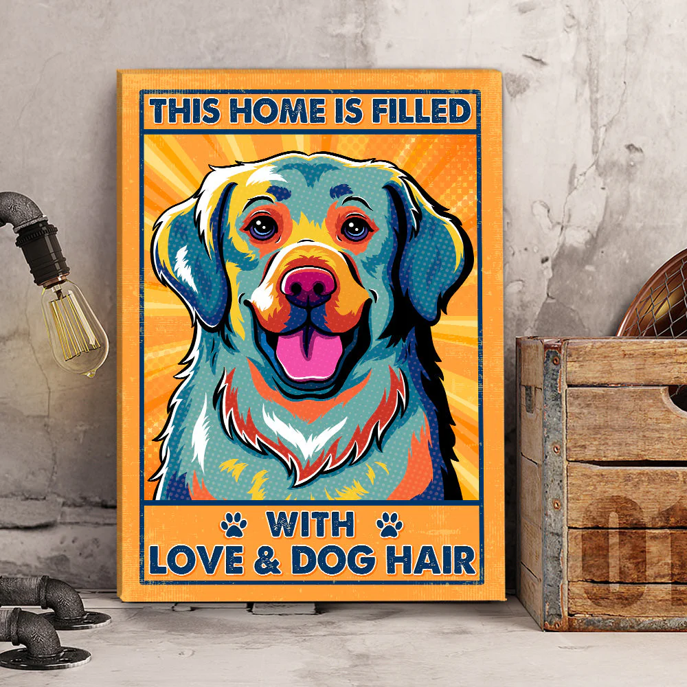 This Home Is Filled With Dog 3 - Canvas Print - Image 6