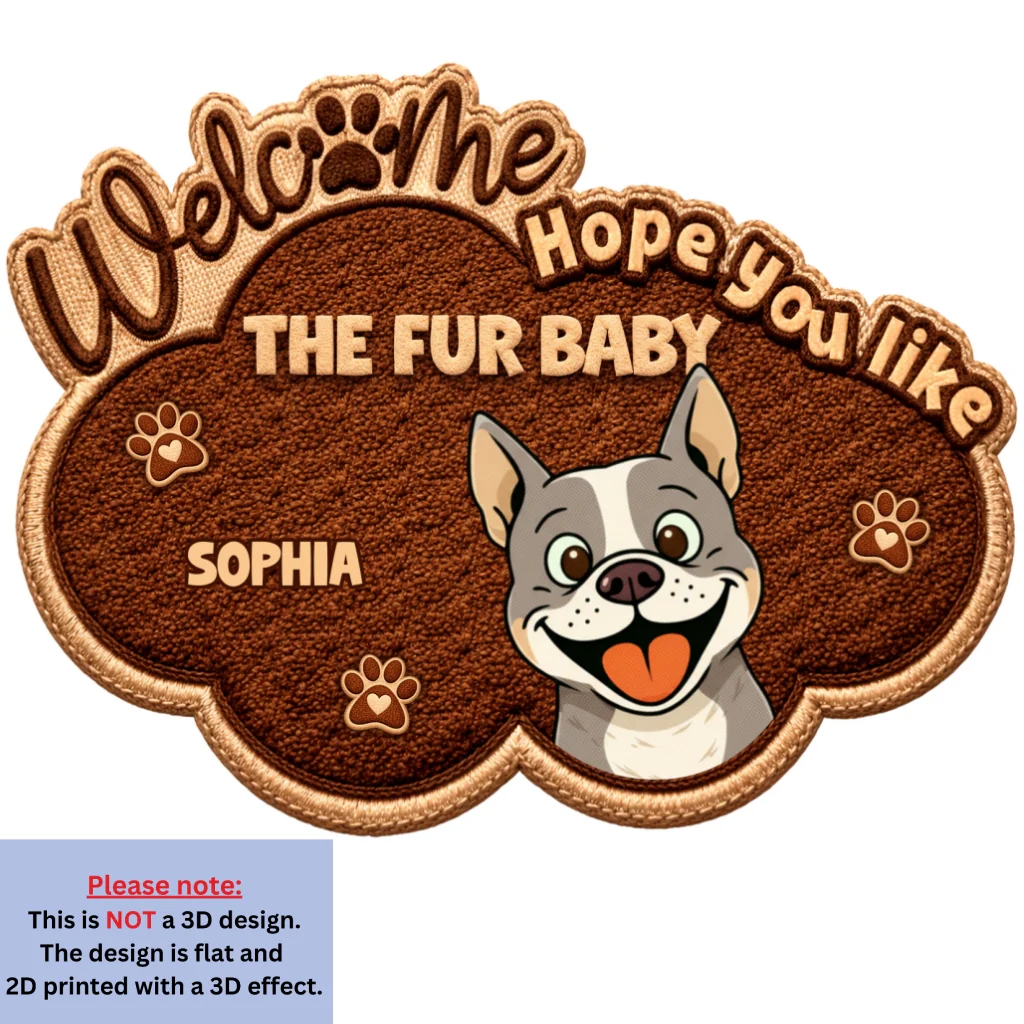 This House Is Run By Pets - Personalized Custom Doormat - Image 9