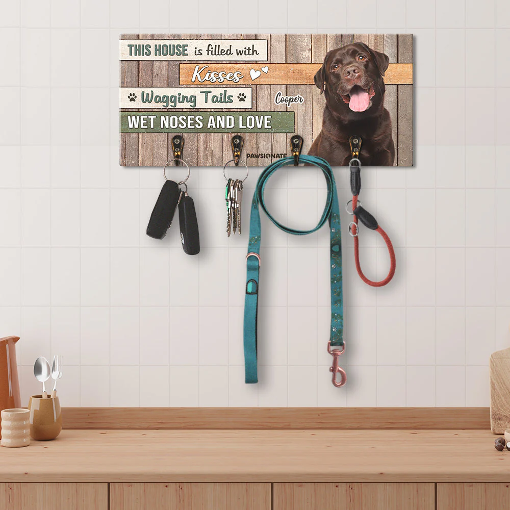This House - Personalized Custom Wooden Key Holder - Image 3