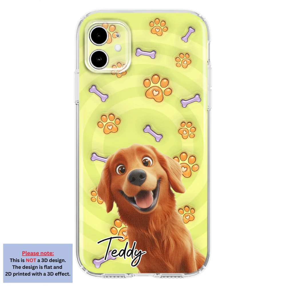 This Human Belongs To Us Cartoon - Personalized Custom 3D Inflated Effect Phone Case - Image 7