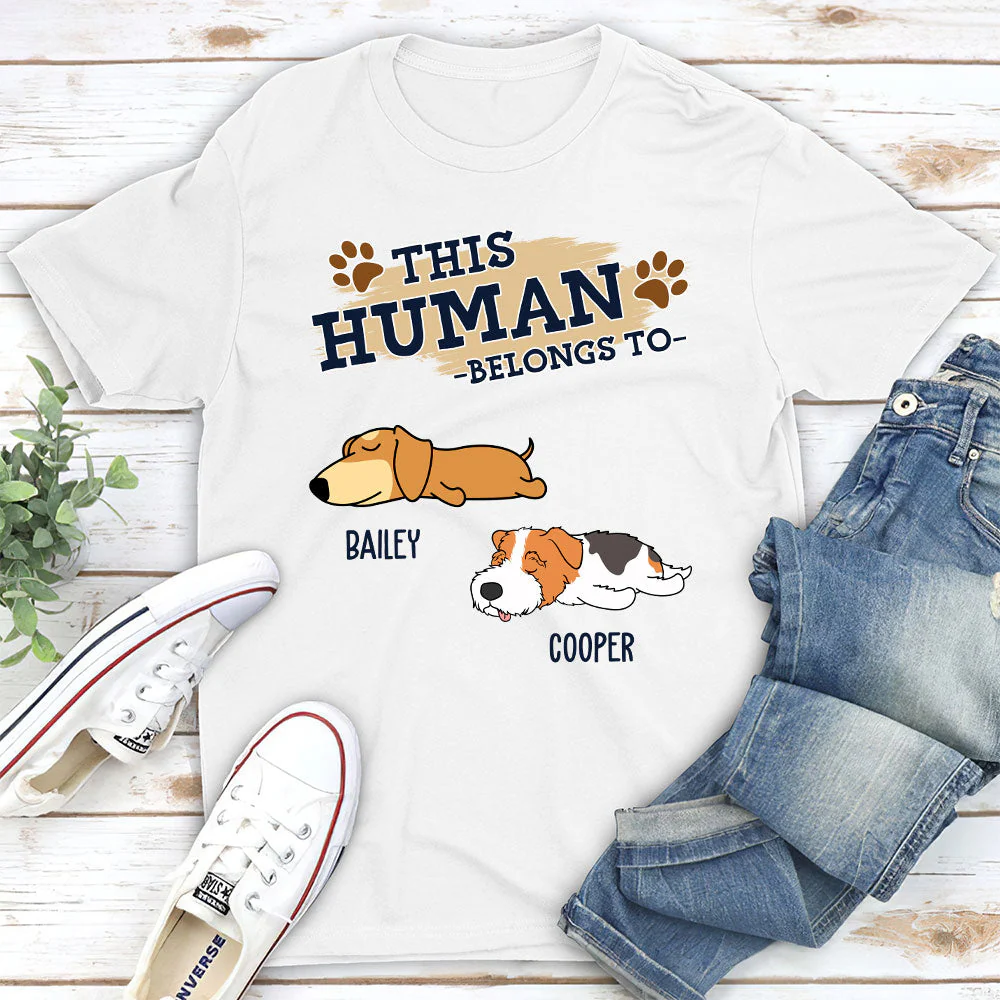This Human Version 2 - Personalized Custom Unisex T-shirt - Image 2