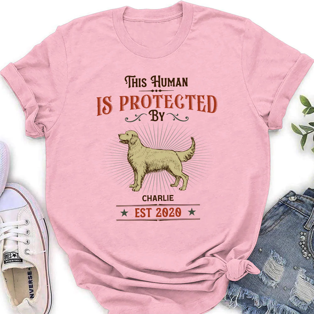This Human Vintage - Personalized Custom Women's T-shirt - Image 3
