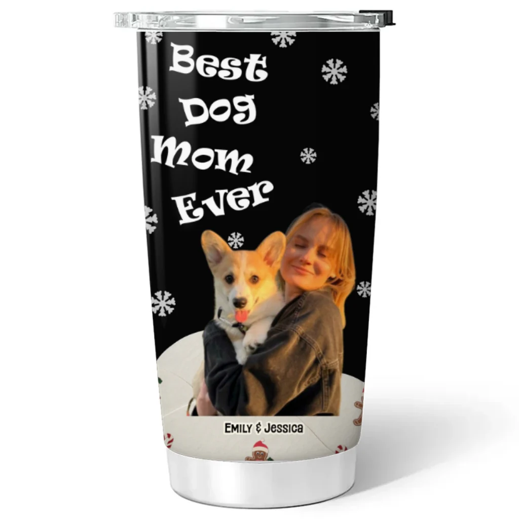 This Is How I Show My Dog Photo - Personalized Custom Tumbler - Image 3