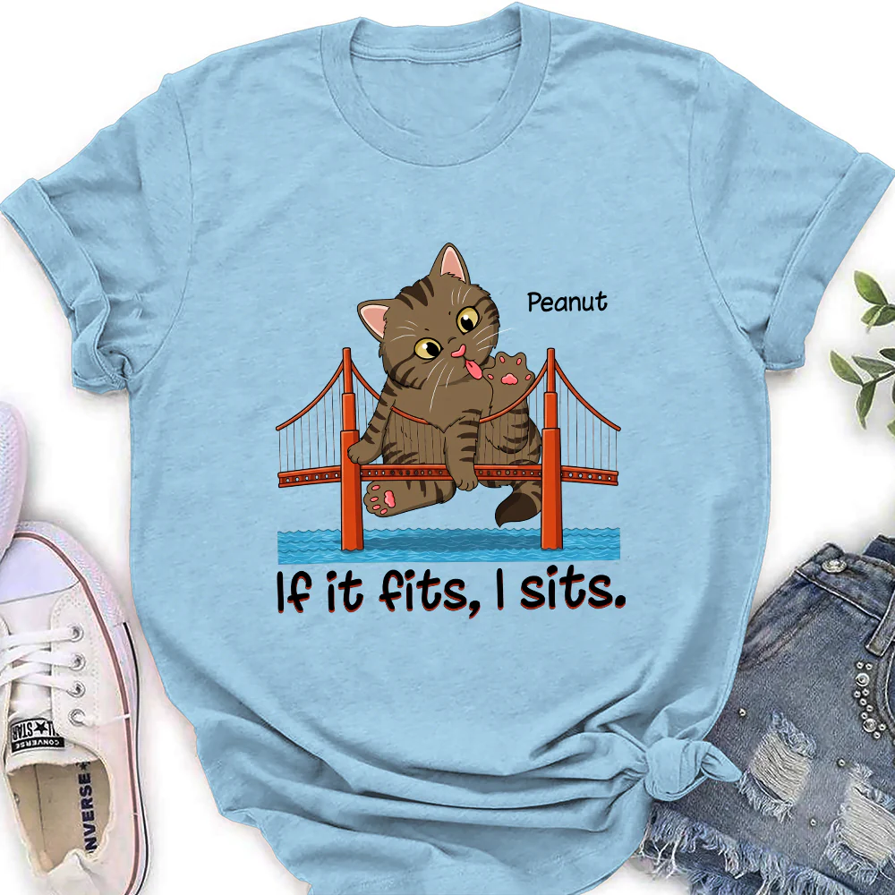 This Is My Happy Place - Personalized Custom Women's T-shirt - Image 3