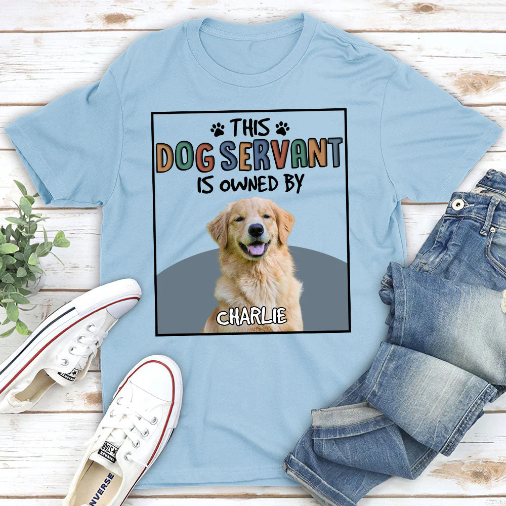 This Pet Servant Version Dog - Personalized Custom Unisex T-shirt - Image 5