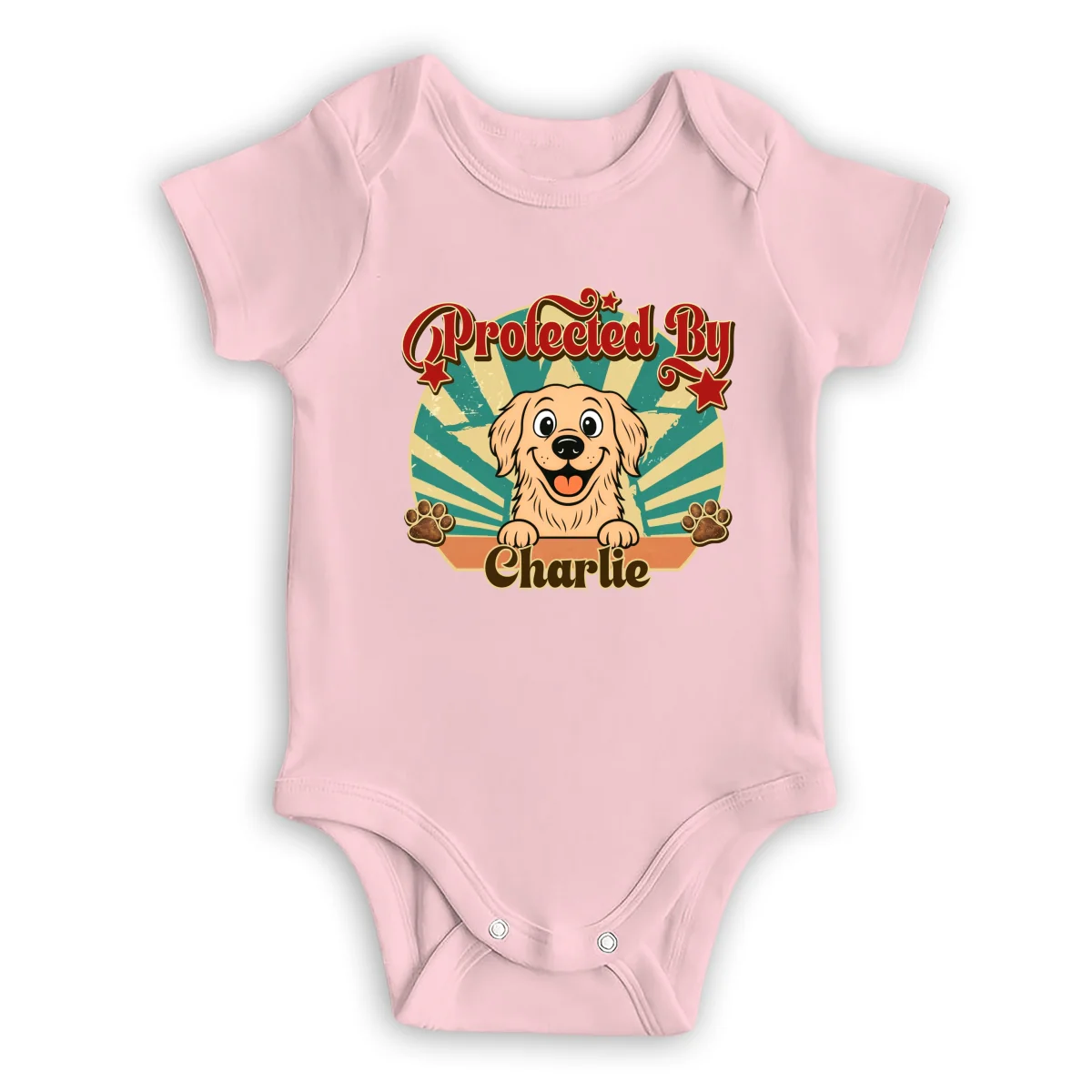 This Tiny Human Is Mine - Personalized Custom Baby Onesie - Image 9