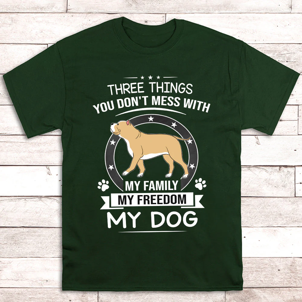 Three Things - Personalized Custom Unisex T-shirt - Image 3
