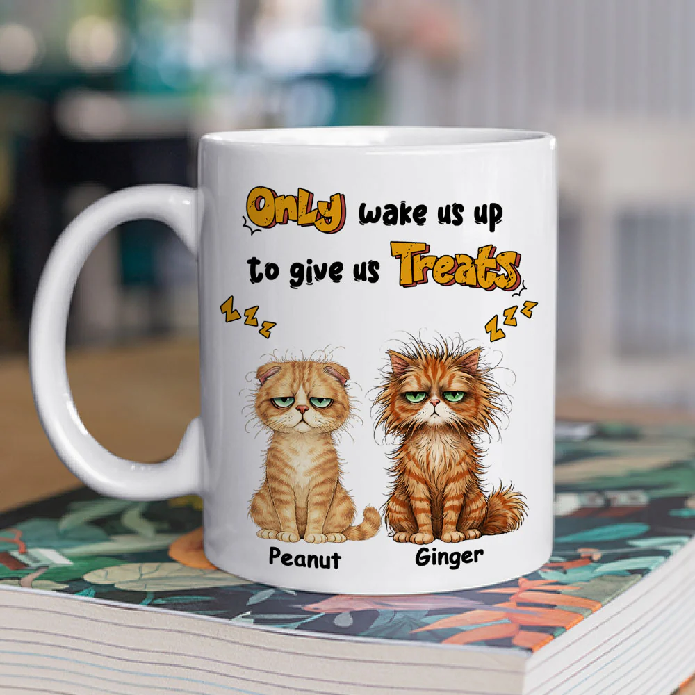 Tiny Cat Majesty - Personalized Custom Coffee Mug - Image 2
