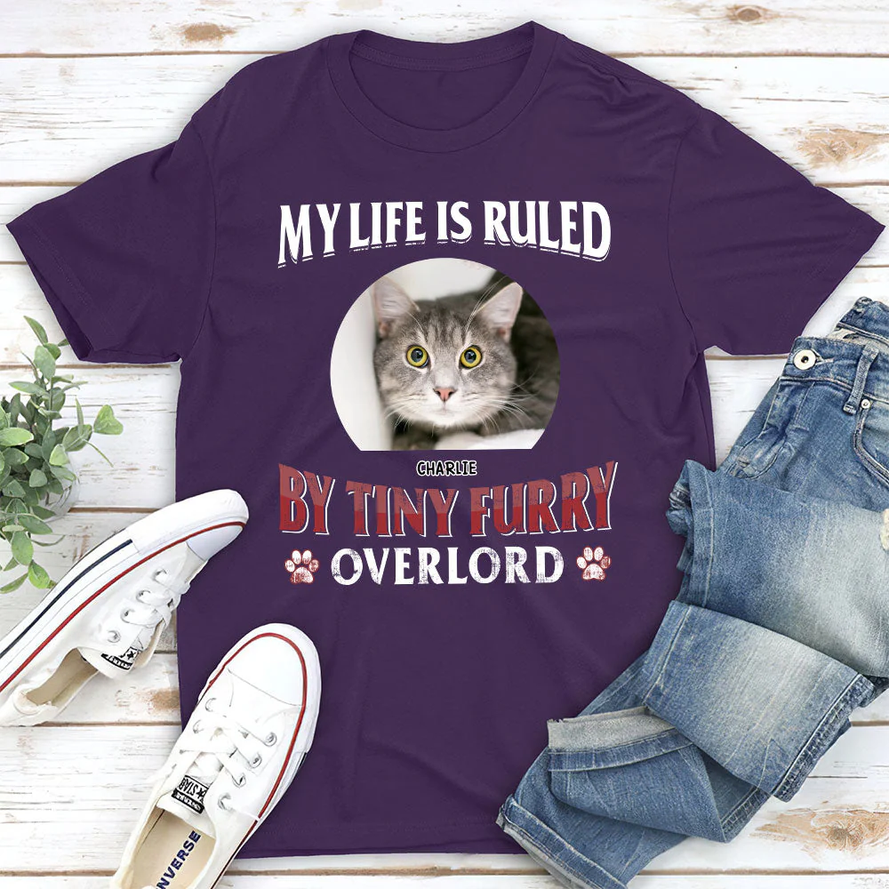 Tiny Furry Overlords - Personalized Custom Unisex T-shirt - Image 6