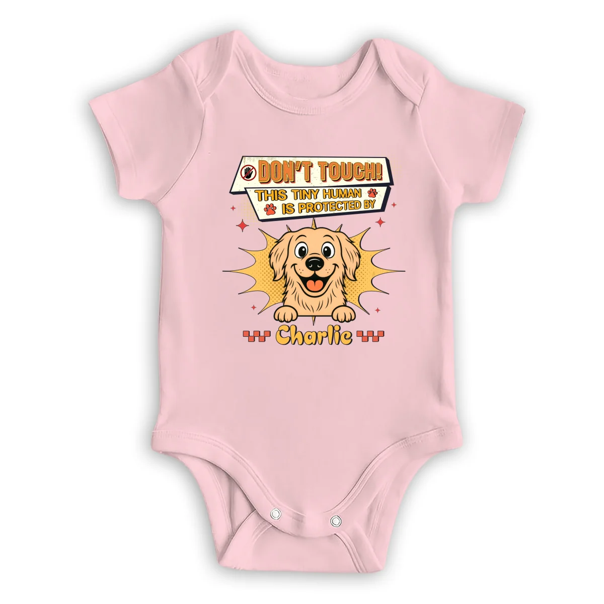Tiny Human Pet Version - Personalized Custom Baby Onesie - Image 9