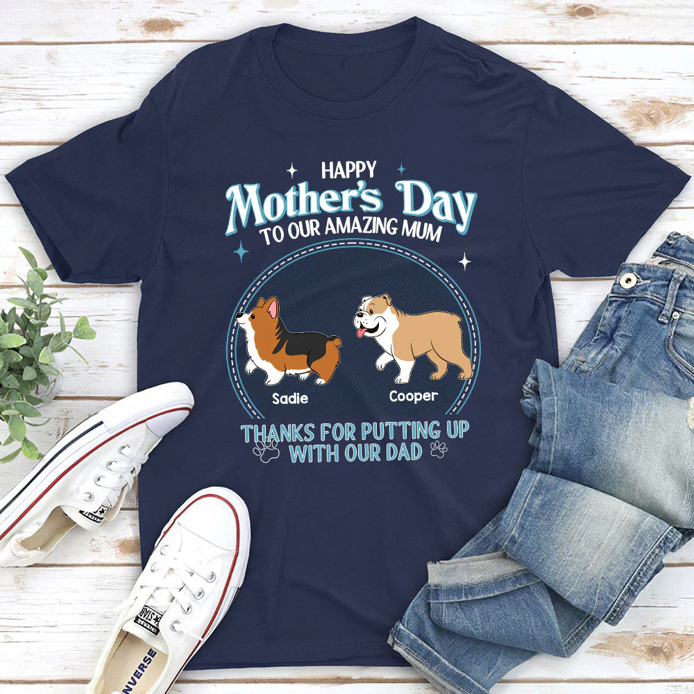 To My Amazing Mother - Personalized Custom Unisex T-shirt - Image 5
