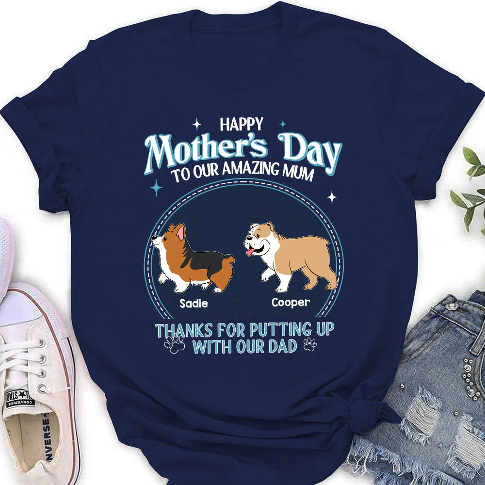 To My Amazing Mother - Personalized Custom Women's T-shirt - Image 2