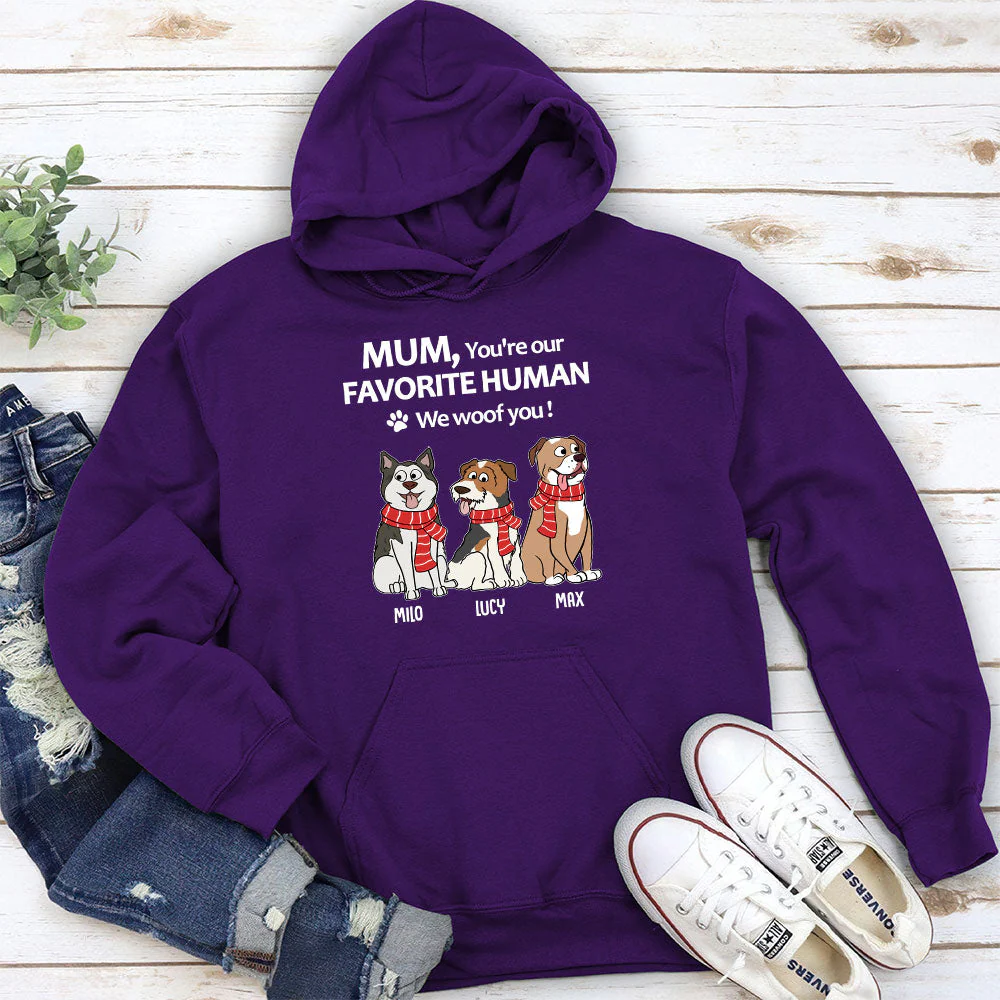 To My Favorite Human - Personalized Custom Hoodie - Image 4