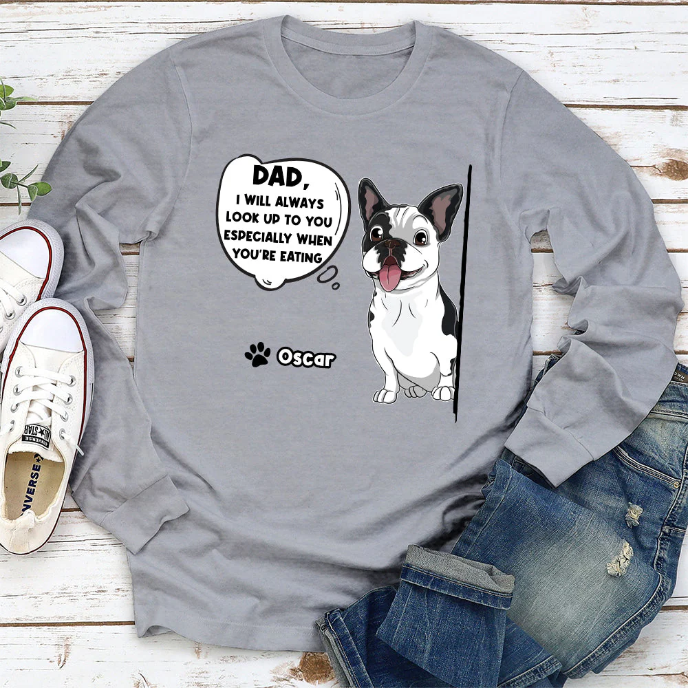 To My Human- Personalized Custom Long Sleeve T-shirt - Image 3