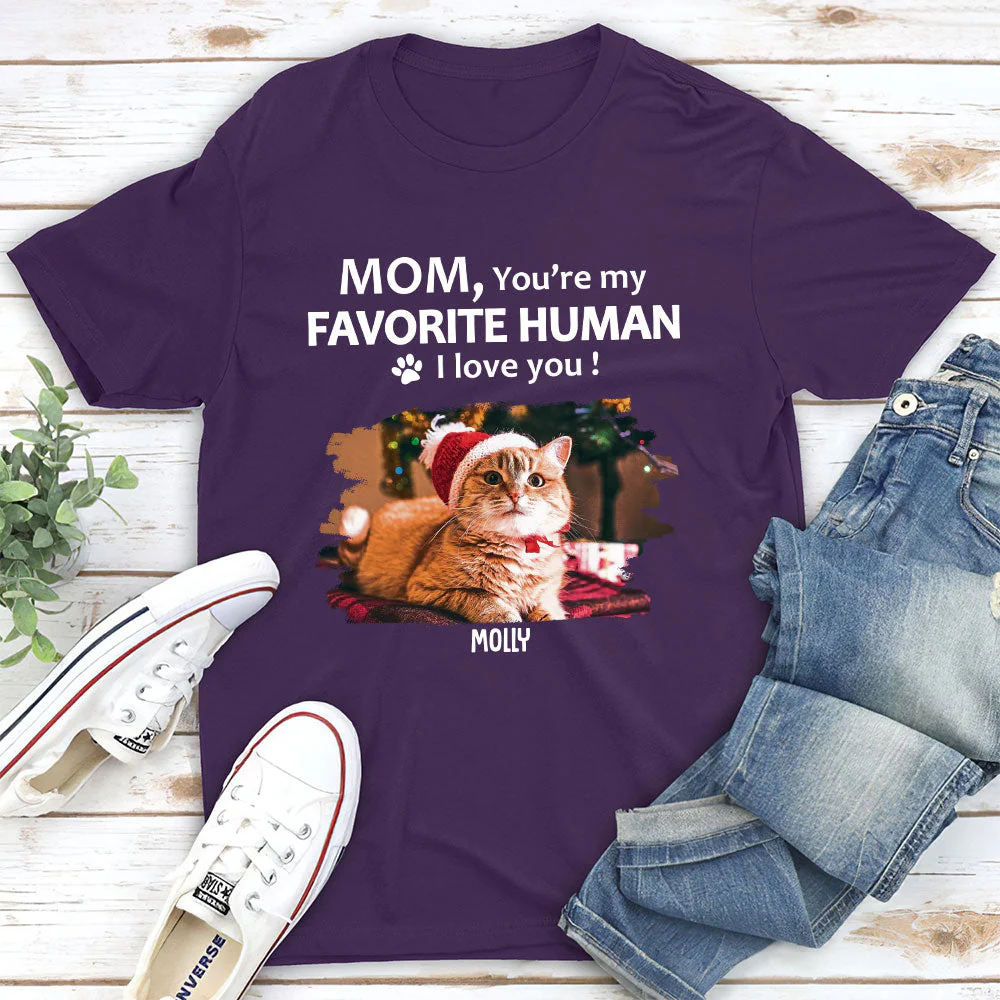 To My Human - Personalized Custom Premium T-shirt - Image 4