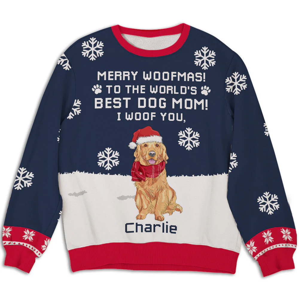 To The Best Mom/Dad - Personalized Custom All-Over-Print Sweatshirt