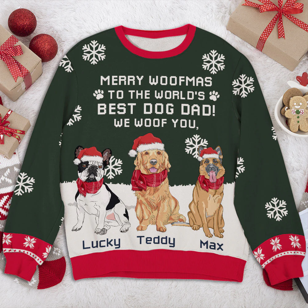 To The Best Mom/Dad - Personalized Custom All-Over-Print Sweatshirt - Image 2