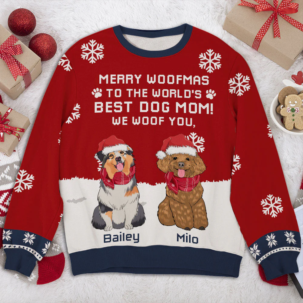 To The Best Mom/Dad - Personalized Custom All-Over-Print Sweatshirt - Image 3