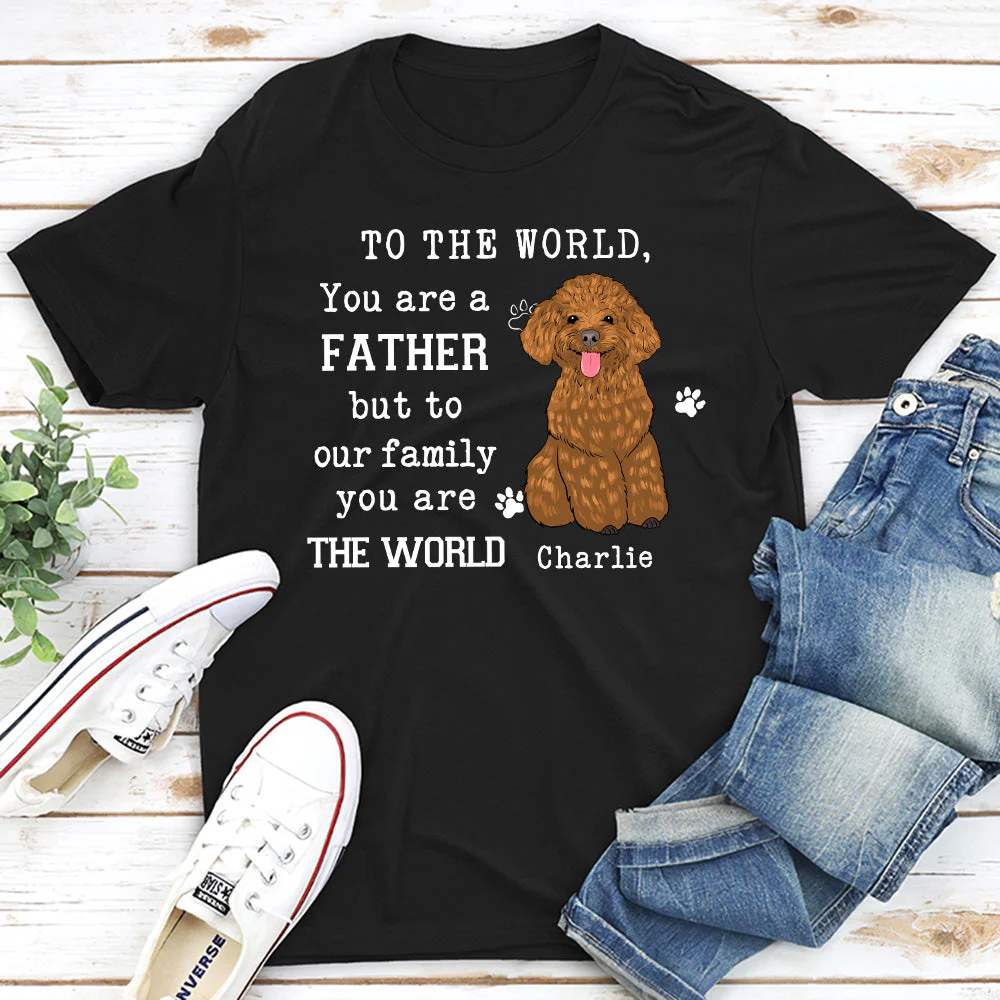 To The World - Personalized Custom Unisex T-shirt - Image 2