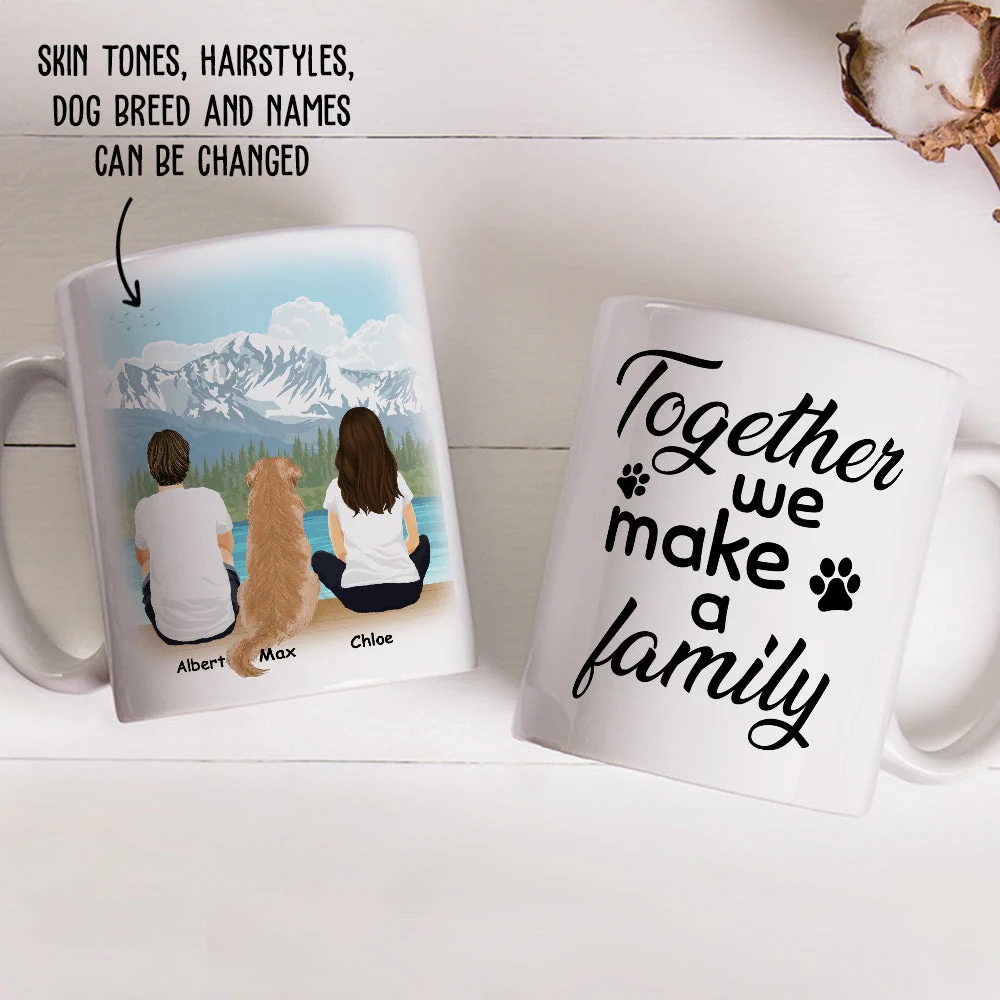 Together We Make - Personalized Custom Coffee Mug - Image 2