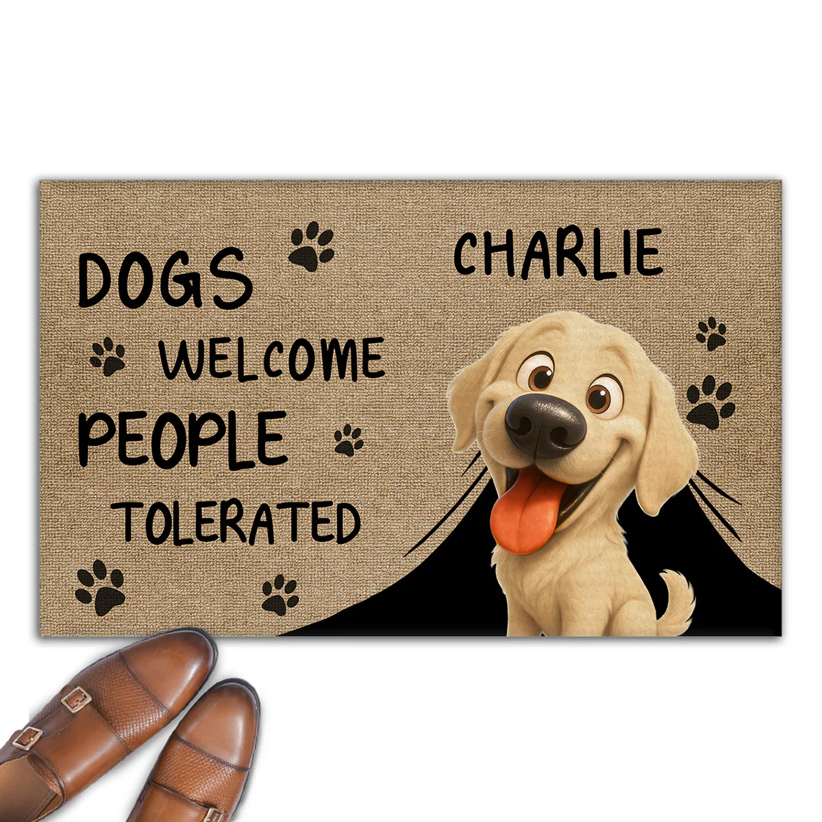 Tolerated - Personalized Custom Doormat