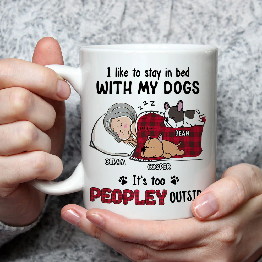 Too Peopley - Personalized Custom Coffee Mug - Image 2