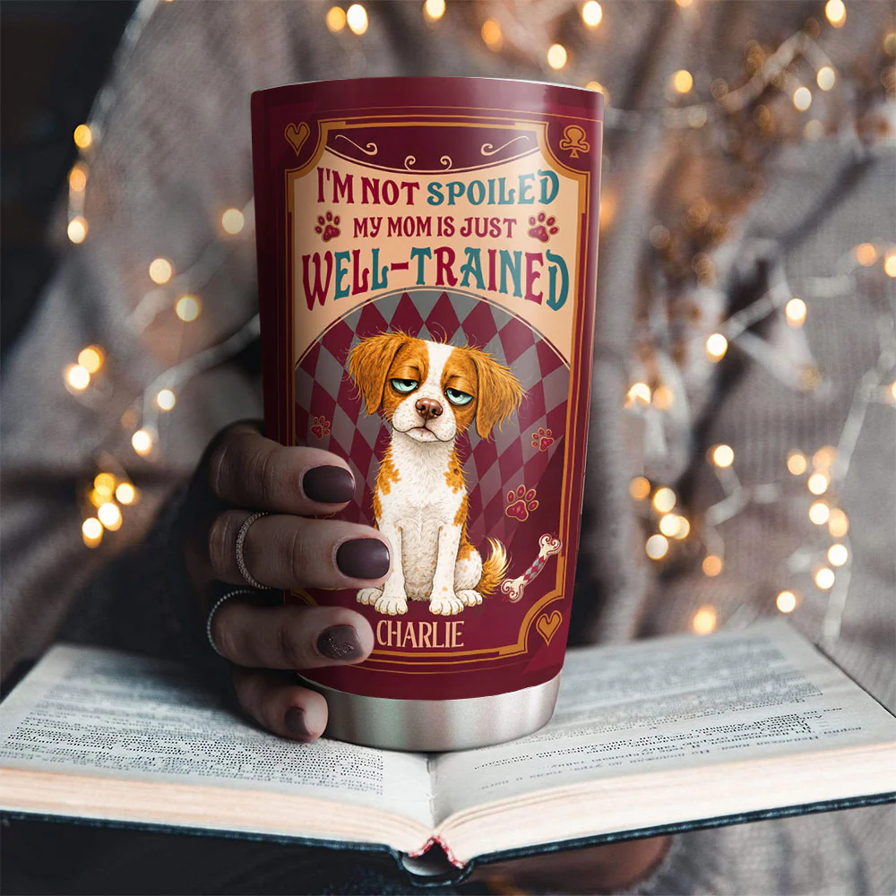 Trained To Perfection - Personalized Custom Tumbler - Image 3