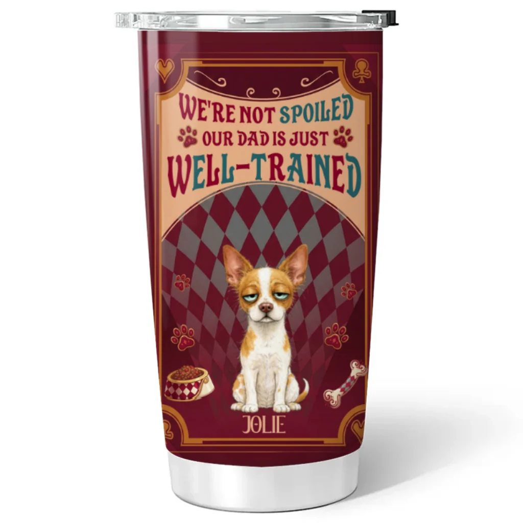 Trained To Perfection - Personalized Custom Tumbler - Image 6
