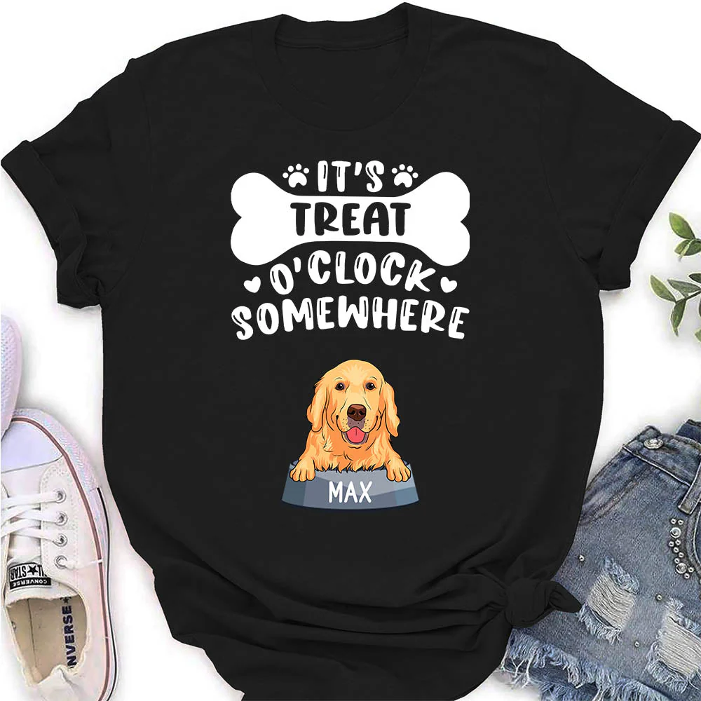 Treat O'clock - Personalized Custom Women's T-shirt