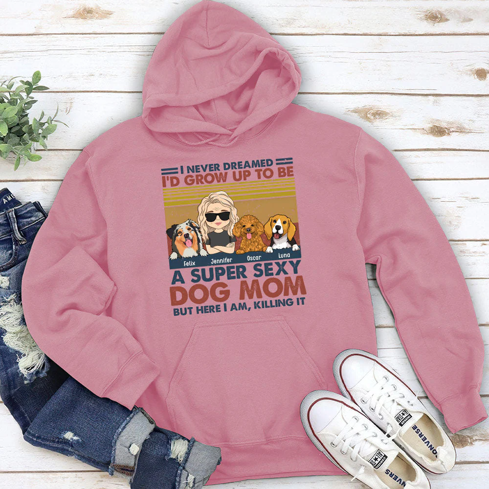 Ultimate Dog Dad - Personalized Custom Hoodie - Image 3