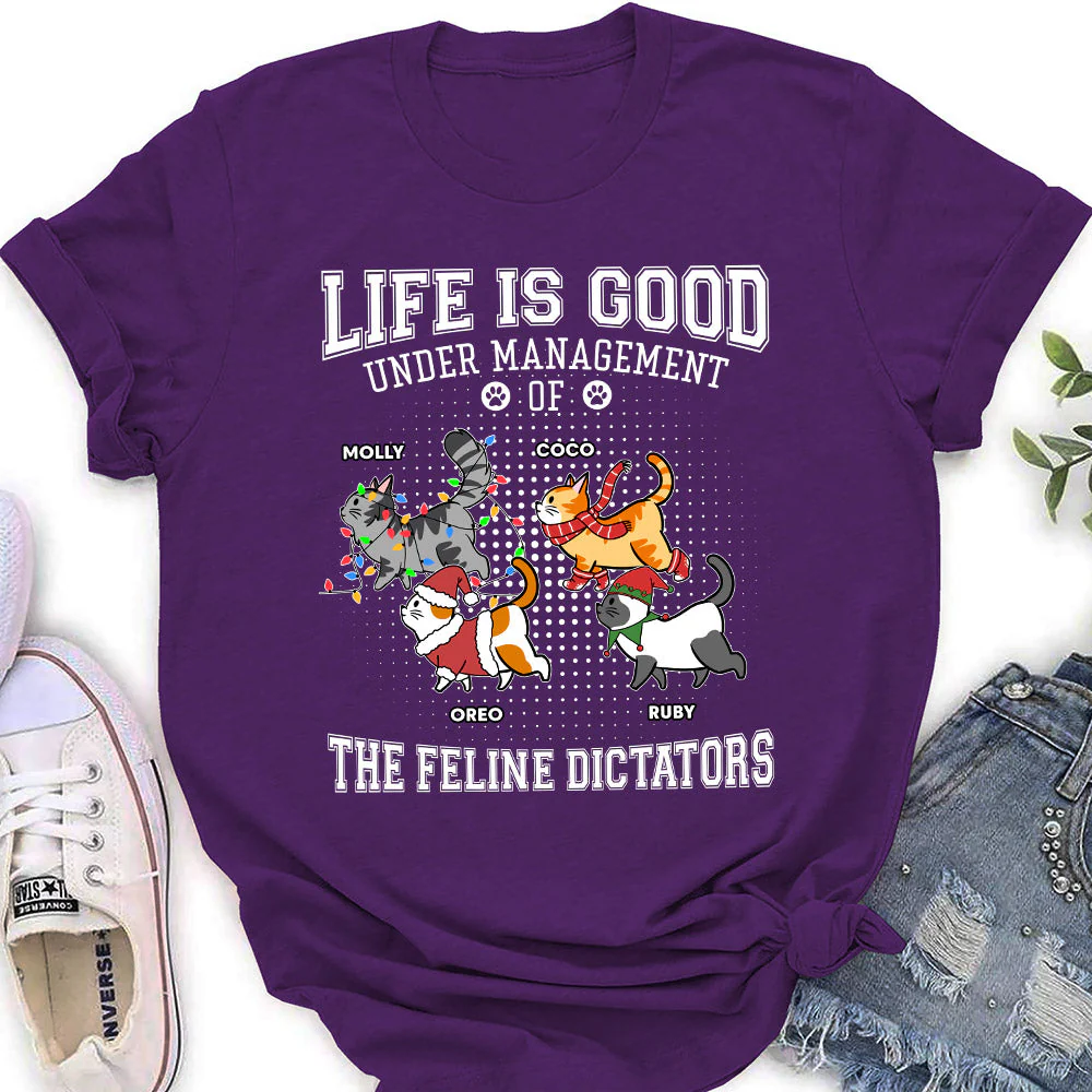 Under Management - Personalized Custom Women's T-shirt - Image 3