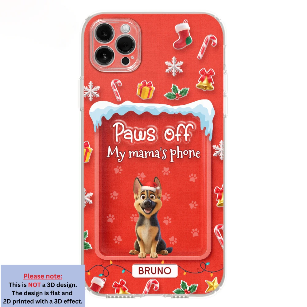 Under The Mistletoe - Personalized Custom 3D Effect Phone Case - Image 11