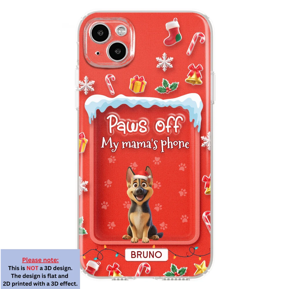 Under The Mistletoe - Personalized Custom 3D Effect Phone Case - Image 13