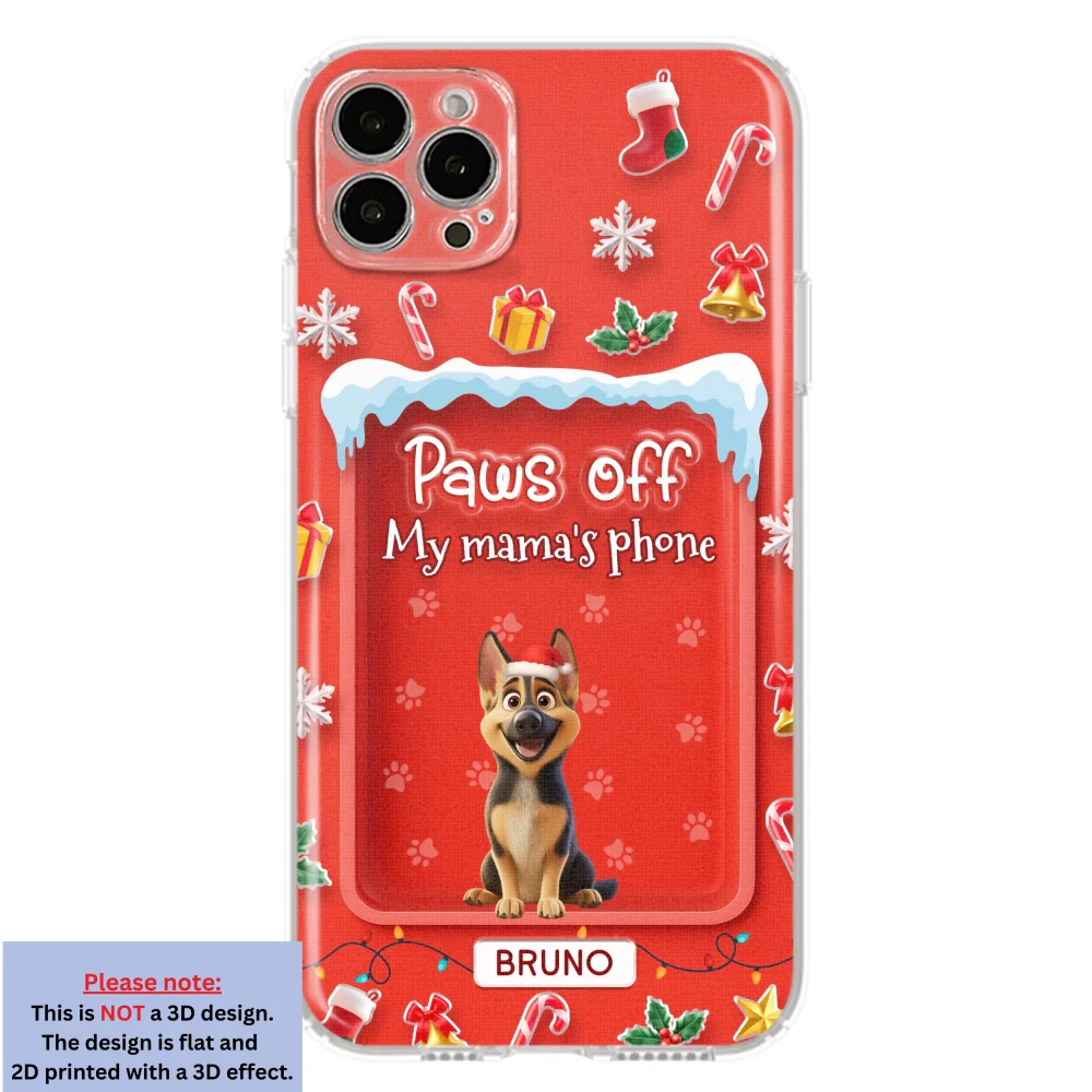 Under The Mistletoe - Personalized Custom 3D Effect Phone Case - Image 15