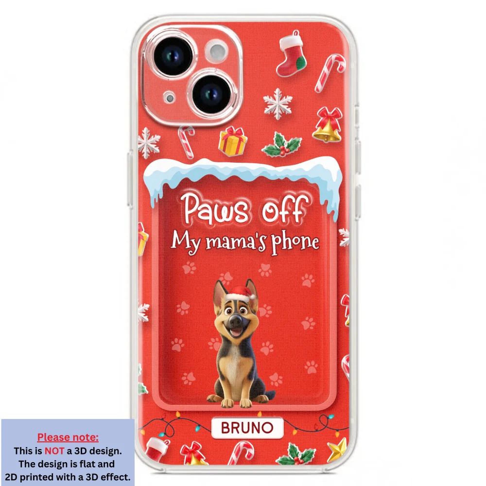 Under The Mistletoe - Personalized Custom 3D Effect Phone Case - Image 17