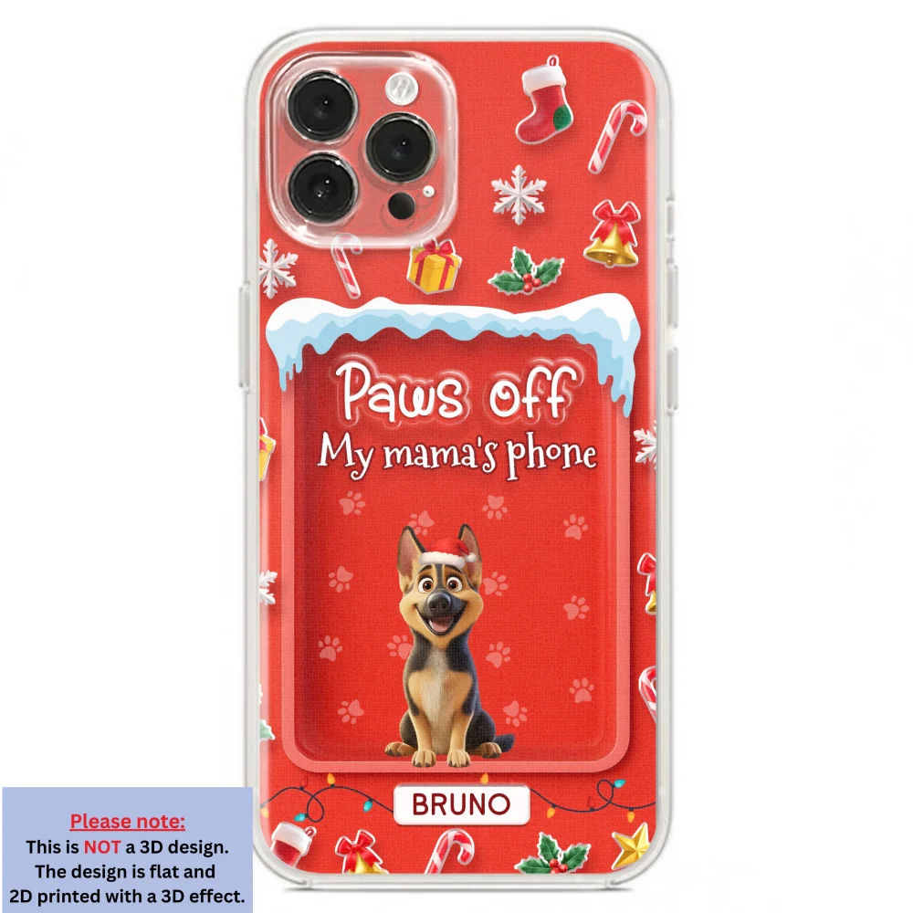 Under The Mistletoe - Personalized Custom 3D Effect Phone Case - Image 18